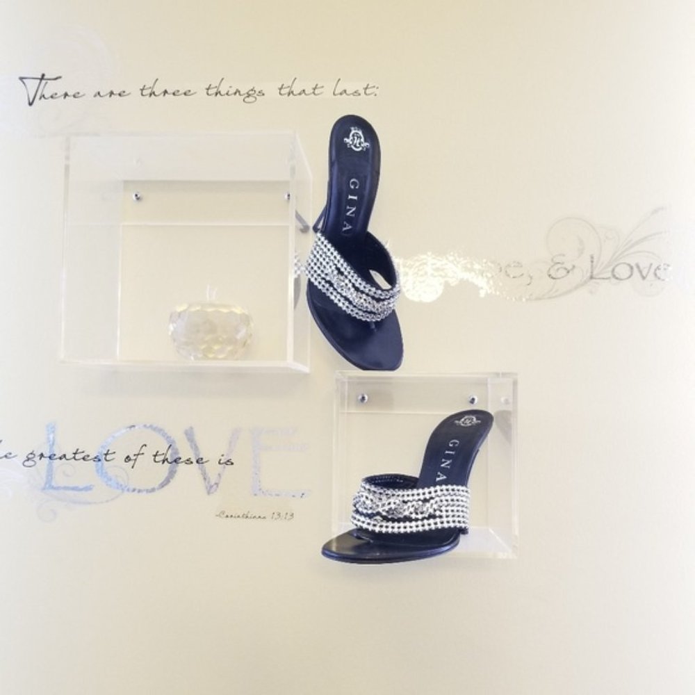 "GINA" RHINESTONE SLIP ON SHOES